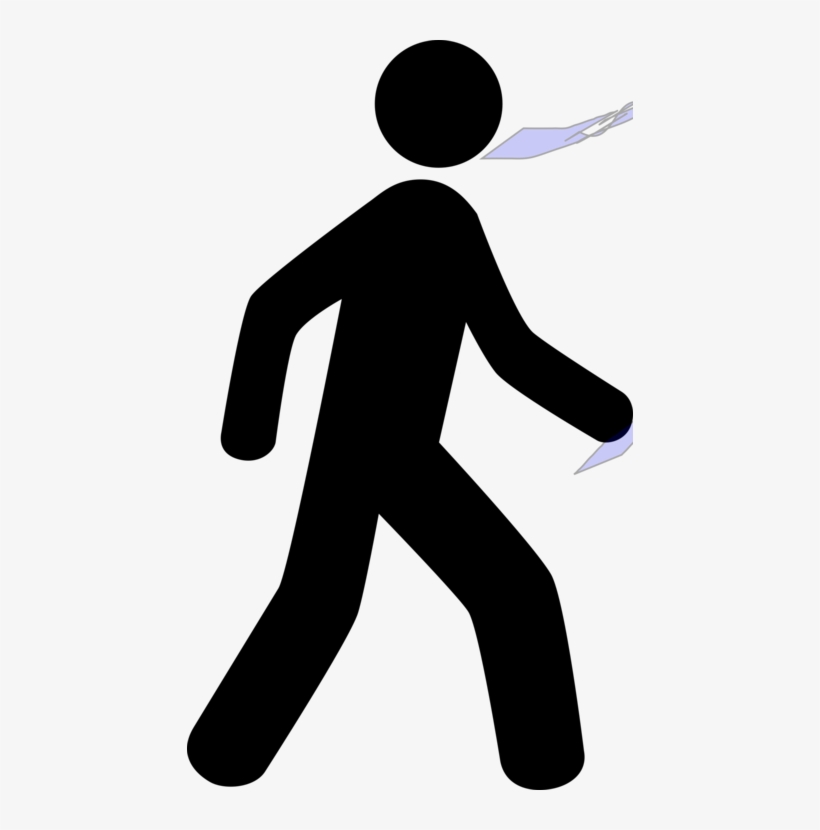 Computer Icons Walking Hiking Symbol - Walk Icon Png, transparent png download