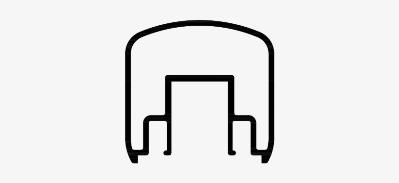 2000s Our Most Popular Square Glass Top Rail, transparent png download