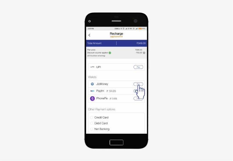 Complete The Transaction By Selecting Relevant Mode - Mobile Phone, transparent png download