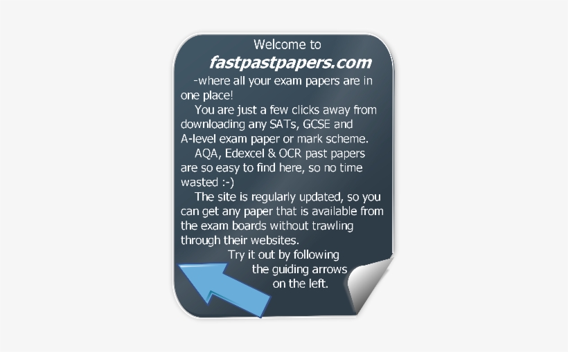 Free Download Exam Past Papers Gcse Sats A-level Edexcel - Aqa, transparent png download