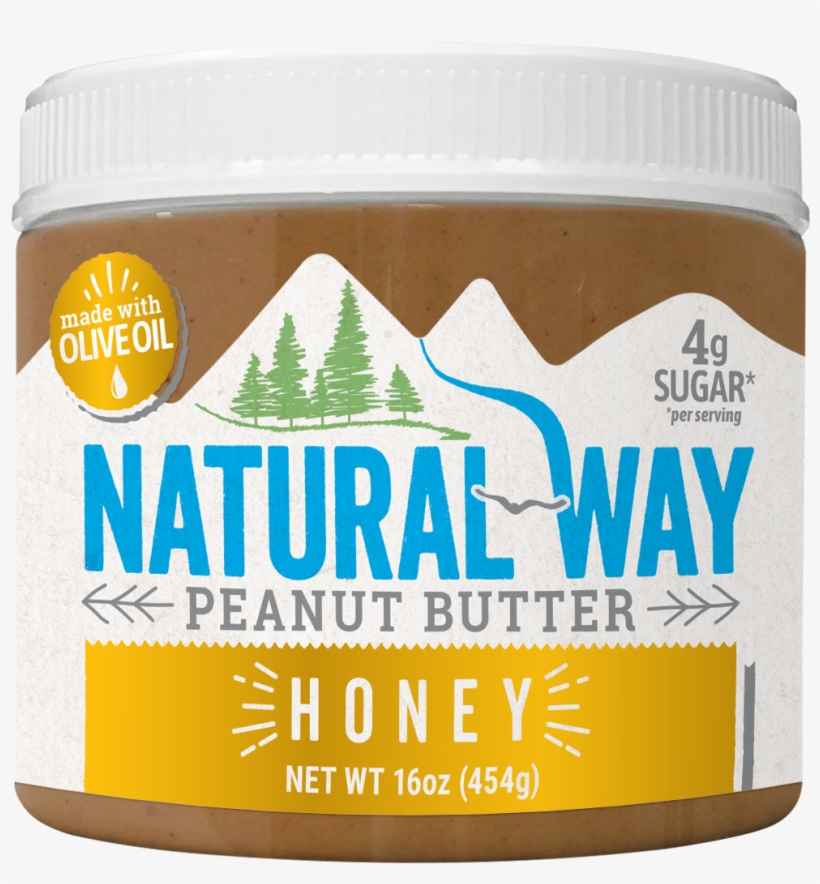 Natural Way Peanut Butter - Peanut Butter, transparent png download