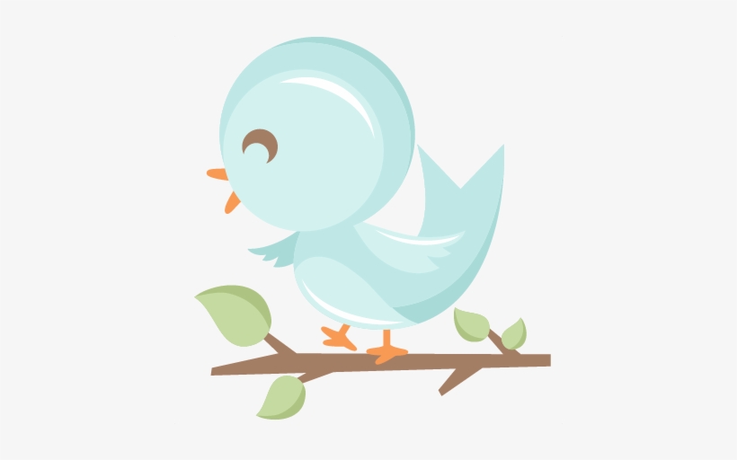 Clip Art Cute Bird In Tree - Cute Bird Clipart Png, transparent png download