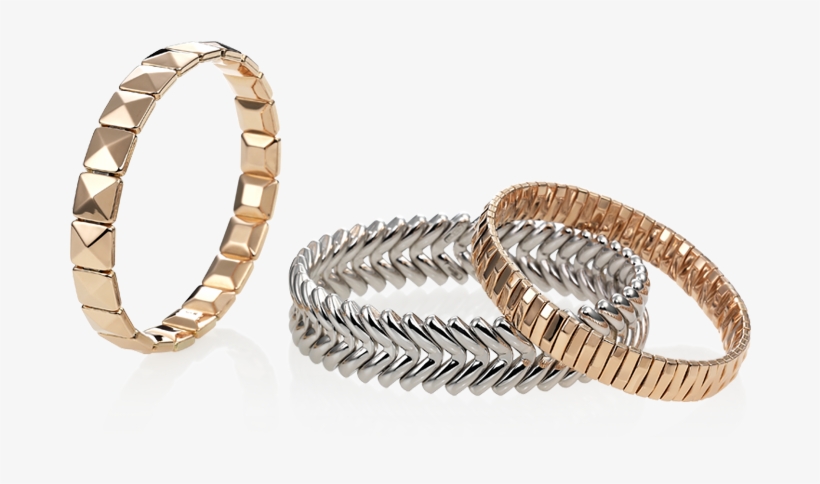 My First Memory Of Seeing Rose Gold Was A Tri Gold - Bangle, transparent png download