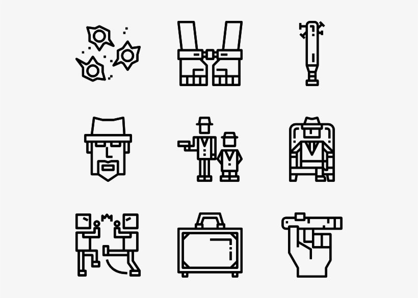 Mafia - Festival Icons, transparent png download