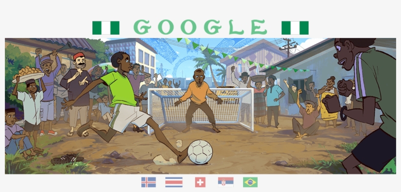 Google Doodle Nigeria Day, transparent png download