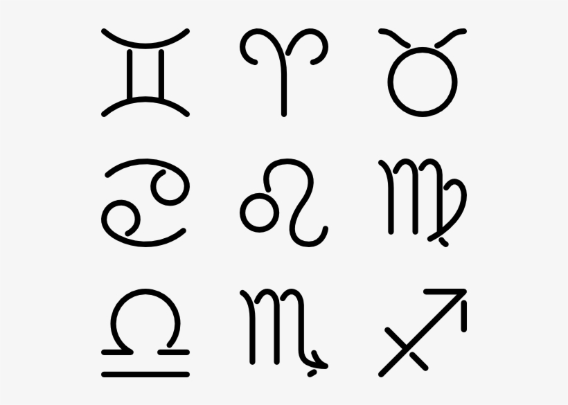Astrology - Astrology Symbols Png, transparent png download