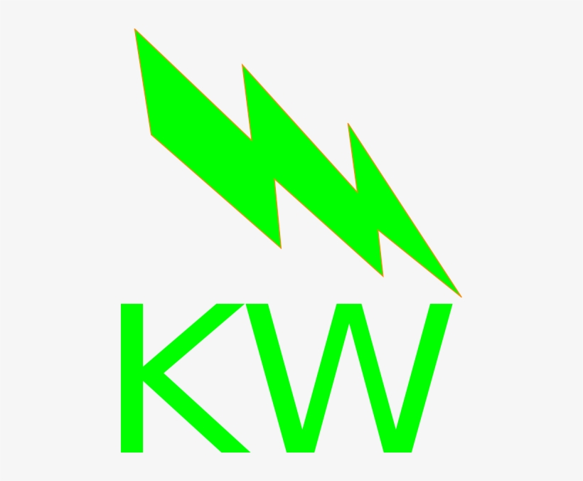Kilo Watt Clip Art - Watt Clipart, transparent png download
