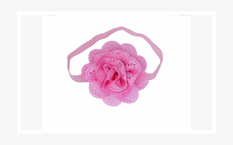 American Style Flower Mesh Elastic Hairband For Kids - Fancy Kids Headband Mesh Elastic Hairband Baby Colorful, transparent png download