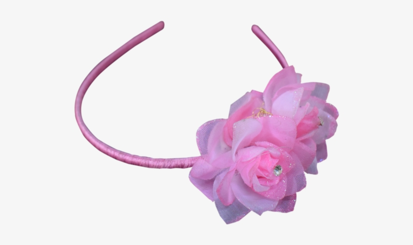 Hair Band With Flower - Flower, transparent png download