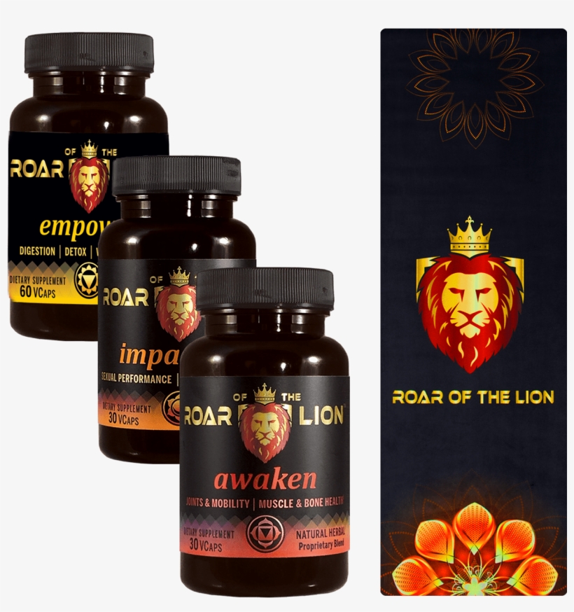 3 Pack Lion Mat - Lion, transparent png download