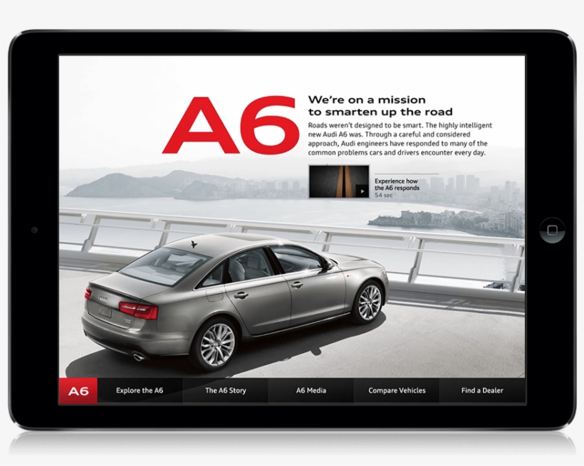 A Way To Experience The Car In An Elegant, Simple Way - Apple Ipad Family, transparent png download