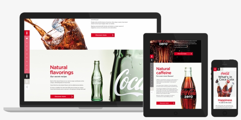 Using A Mixture Of Product And Lifestyle Photography - Coca Cola, transparent png download