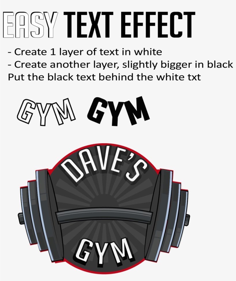 Illustrator Easy Text Effects - Illustrator, transparent png download