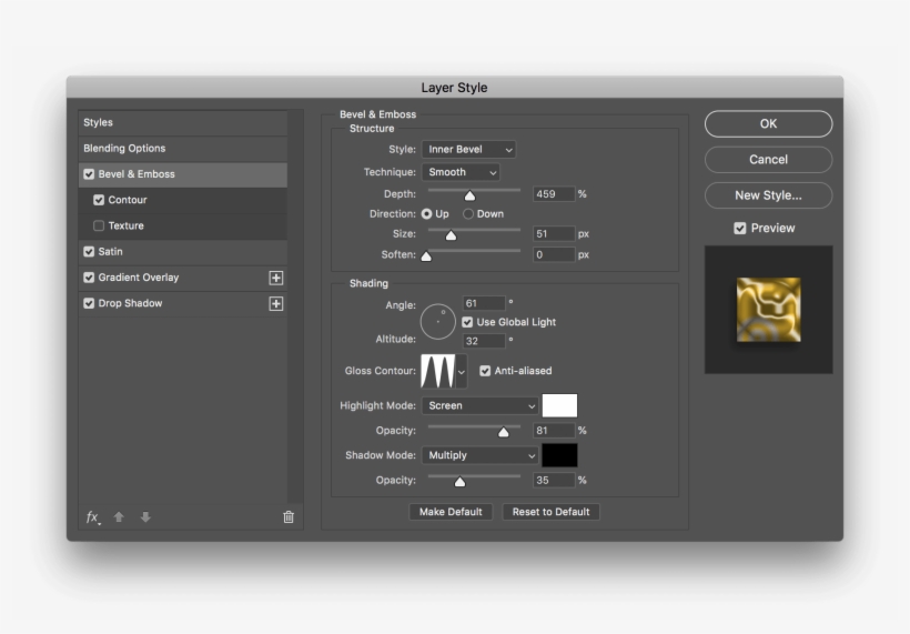 Bevel And Emboss Screen Shot By - Layers, transparent png download
