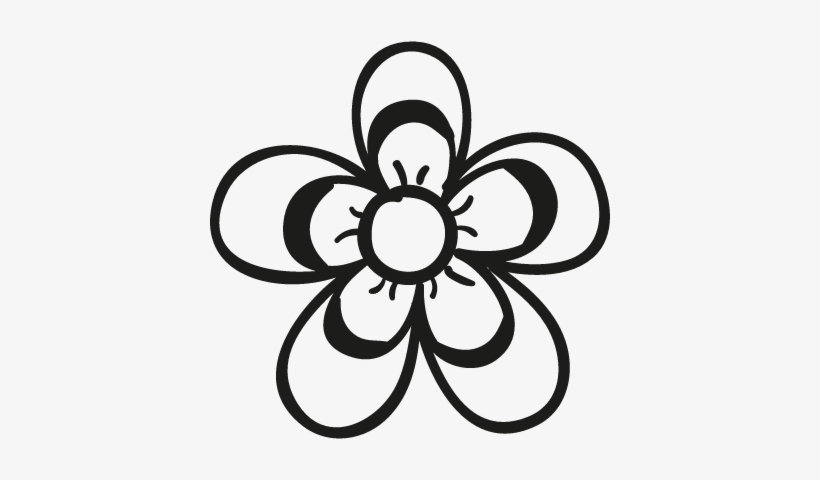 Violet Flower Vector - Flower, transparent png download