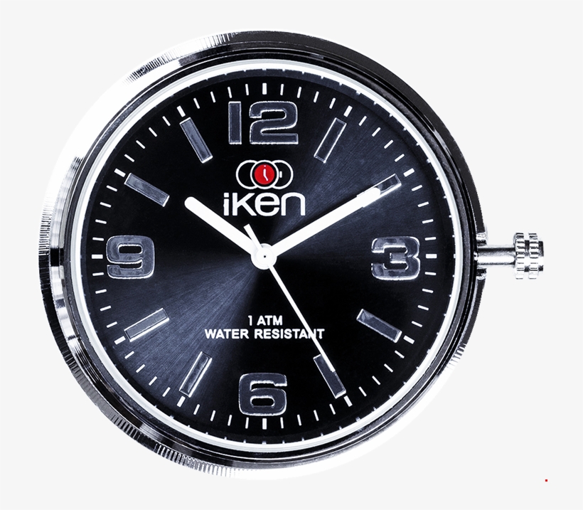 Picture Of Black Dial - Watch, transparent png download