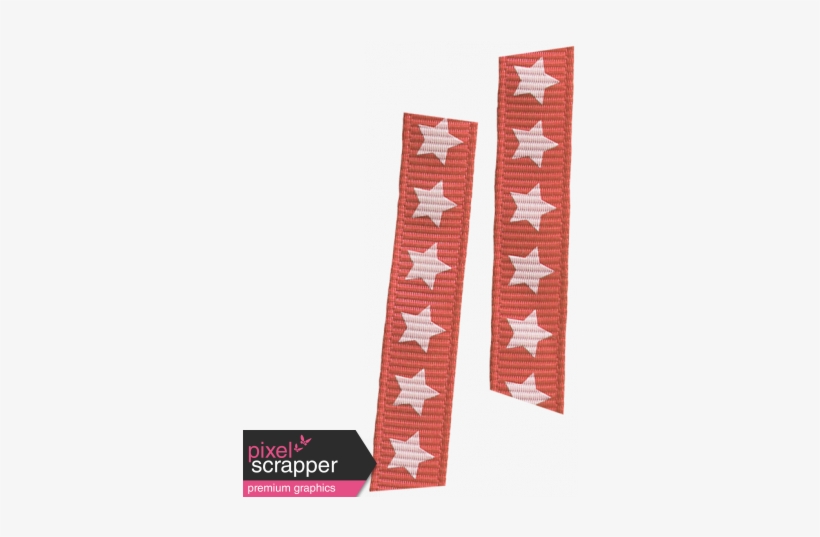 Bow Red Stars - Pattern, transparent png download