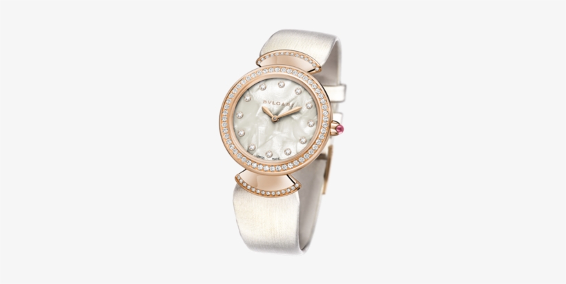 Divas' Dream Watch With 18 Kt Rose Gold Case Set With - Bvlgari Diva’s Dream, transparent png download