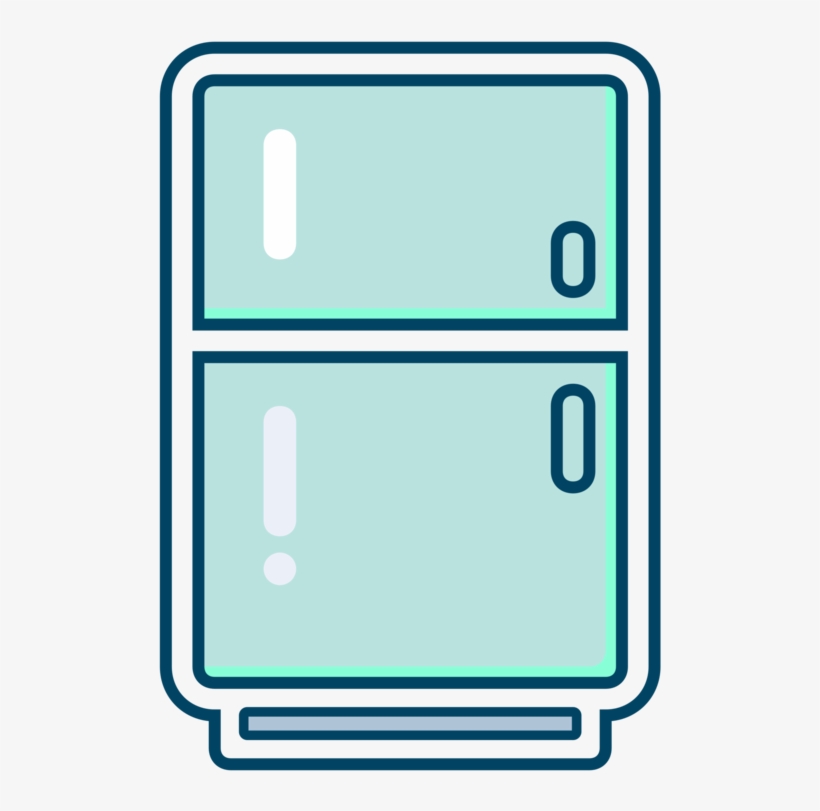 Refrigerator Home Appliance Kitchen Computer Icons - Dibujos De Refri, transparent png download