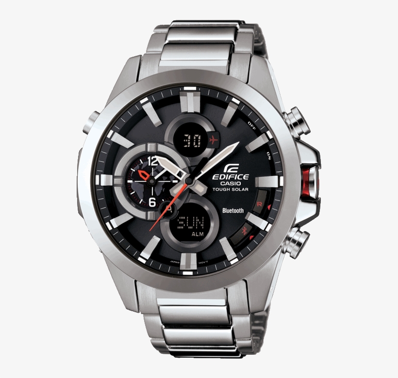 Ecb 500d 1aer - Edifice Ecb-500d-1aer Men's Edifice Bluetooth, transparent png download