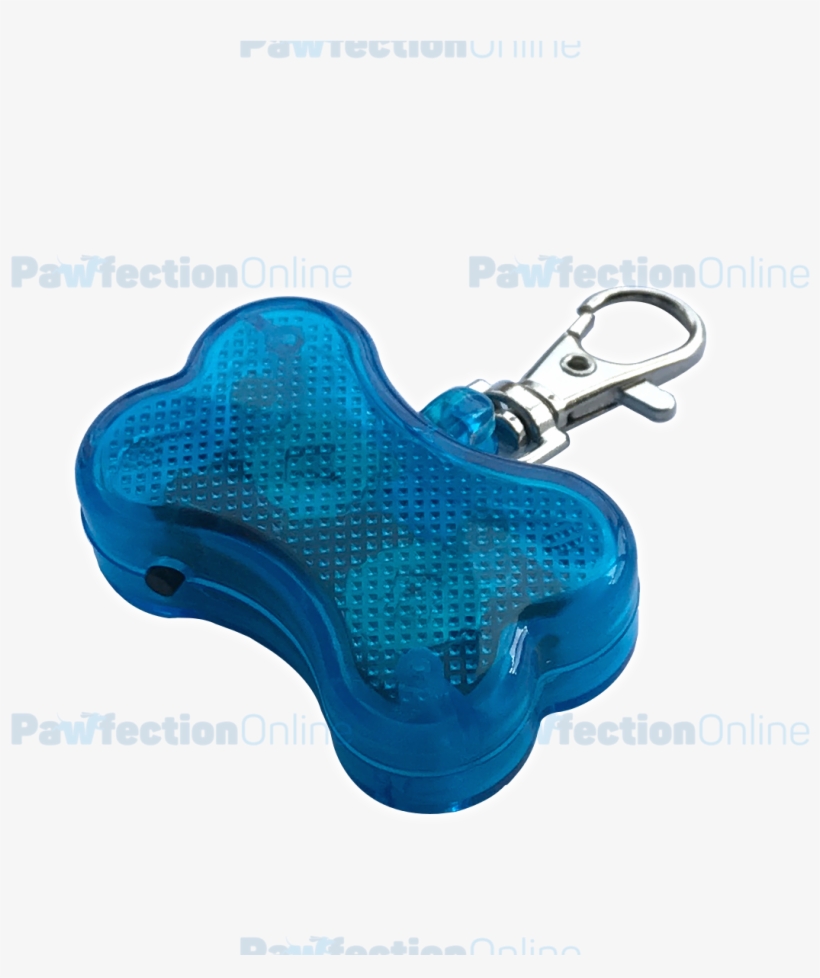The Blue Led Dog Tag Bone Pendant Is Part Of The "l - Coin Purse, transparent png download