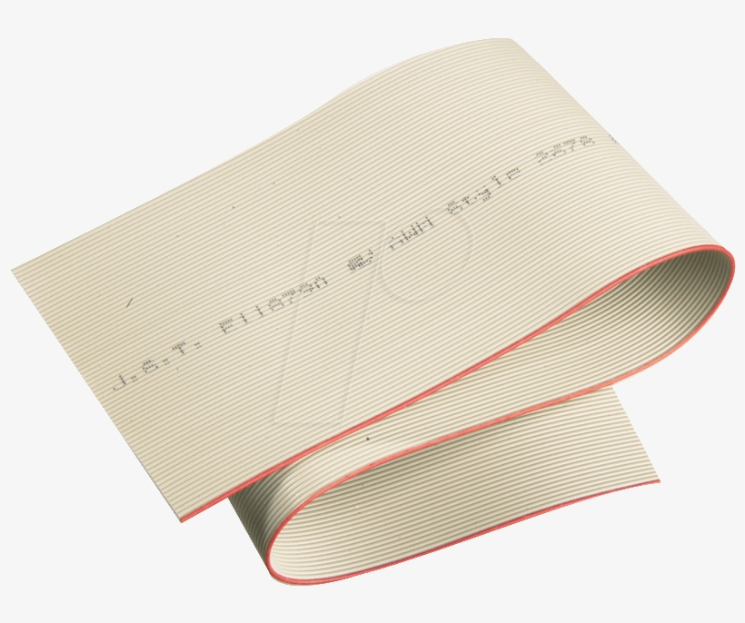 50-pin Flat Ribbon Cable For Smc Connector Frei - Ptfe Flachbandkabel, transparent png download