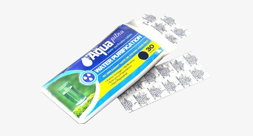 Water Purification Tablets - Water Purification Tablets Png, transparent png download