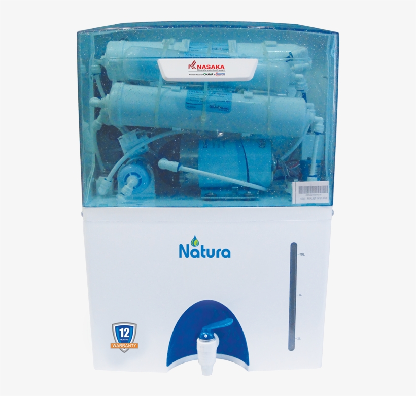 Nasaka Natura Ro Water Purifier Image - Nasaka Natura Water Purifier, transparent png download