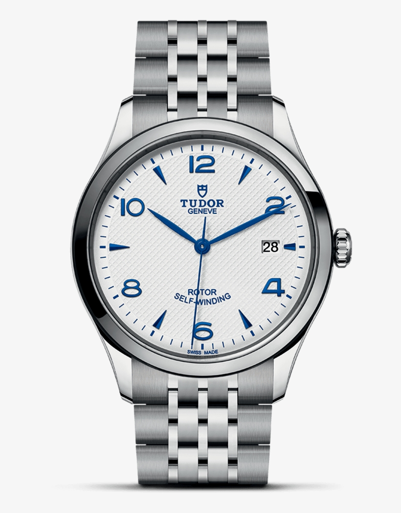 Tudor 1926 White Dial Steel 39mm - Tudor 1926, transparent png download