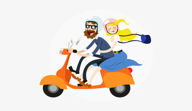 Wedding - Logo Travel Couple, transparent png download