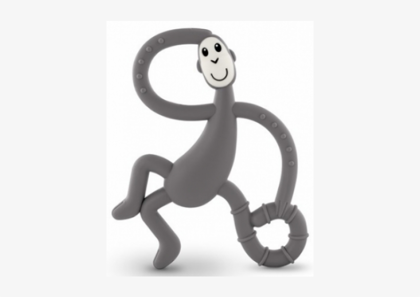 Matchstick Monkey Dancing Monkey Teether Grey, transparent png download