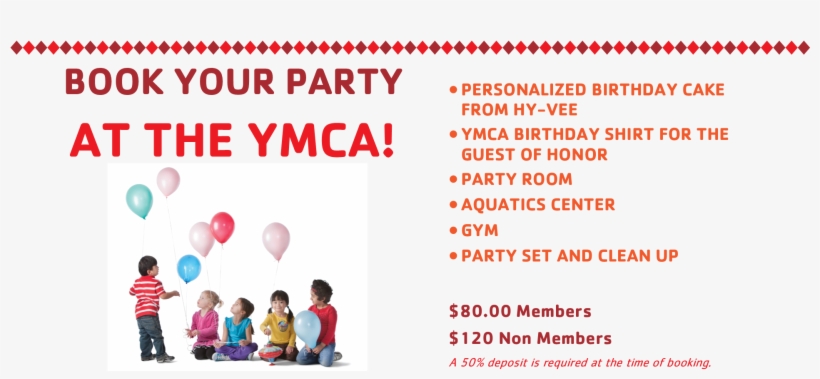 Birthdays At The Y - Ymca, transparent png download