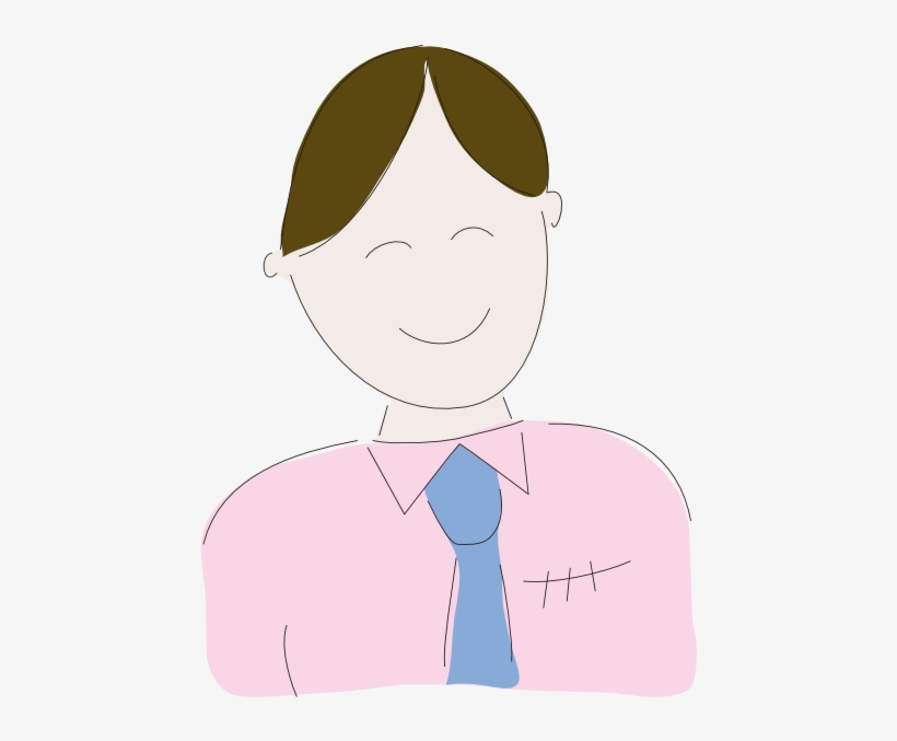 How To Set Use Happy Business Man Clipart - Clip Art, transparent png download