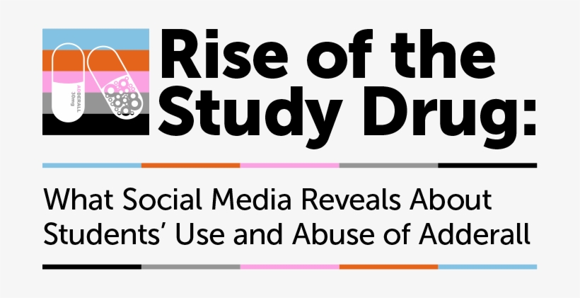Study On The Abuse Of Students Of “smart Drugs” Adderall - Graphic Design, transparent png download