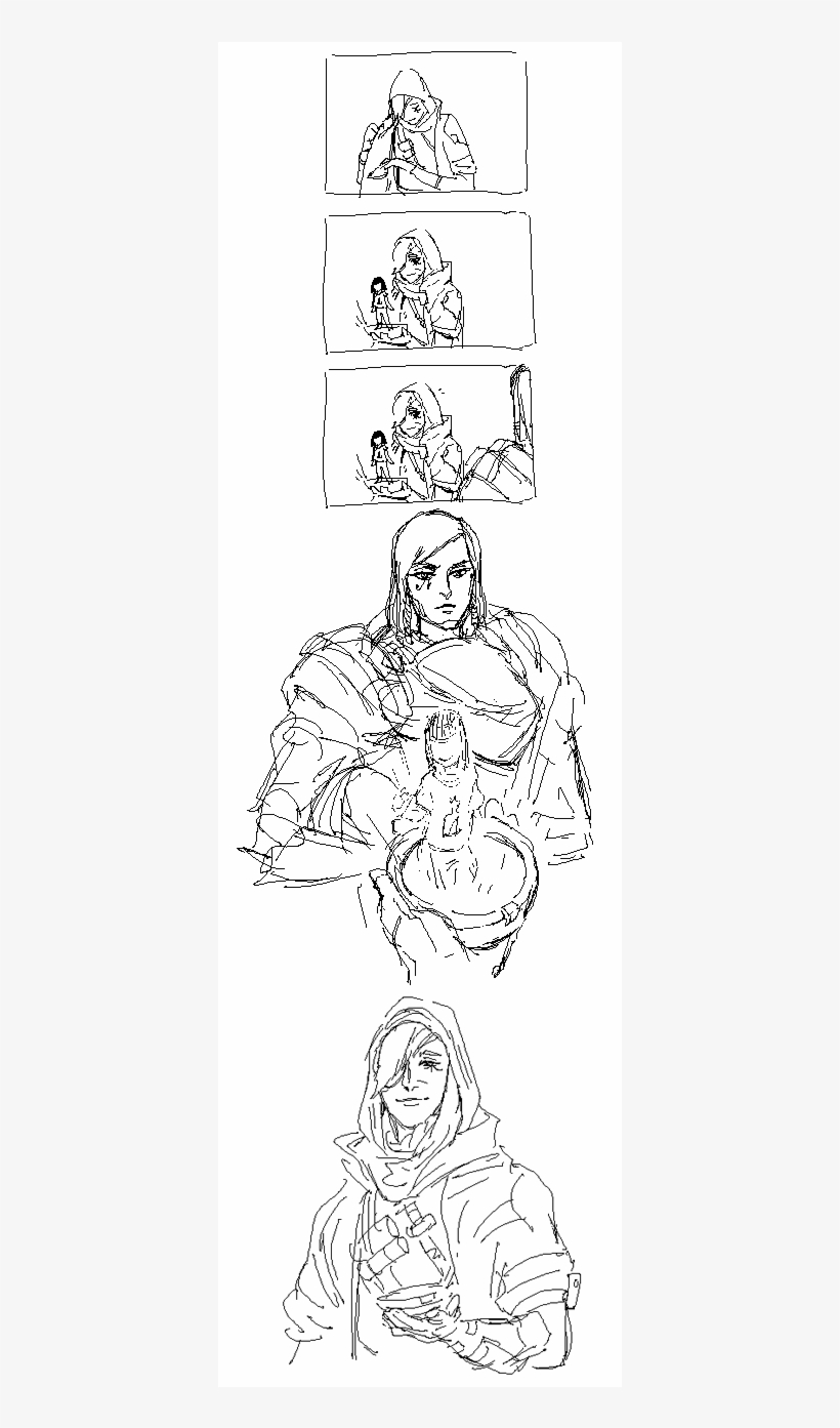 Genji On Main - Sketch, transparent png download