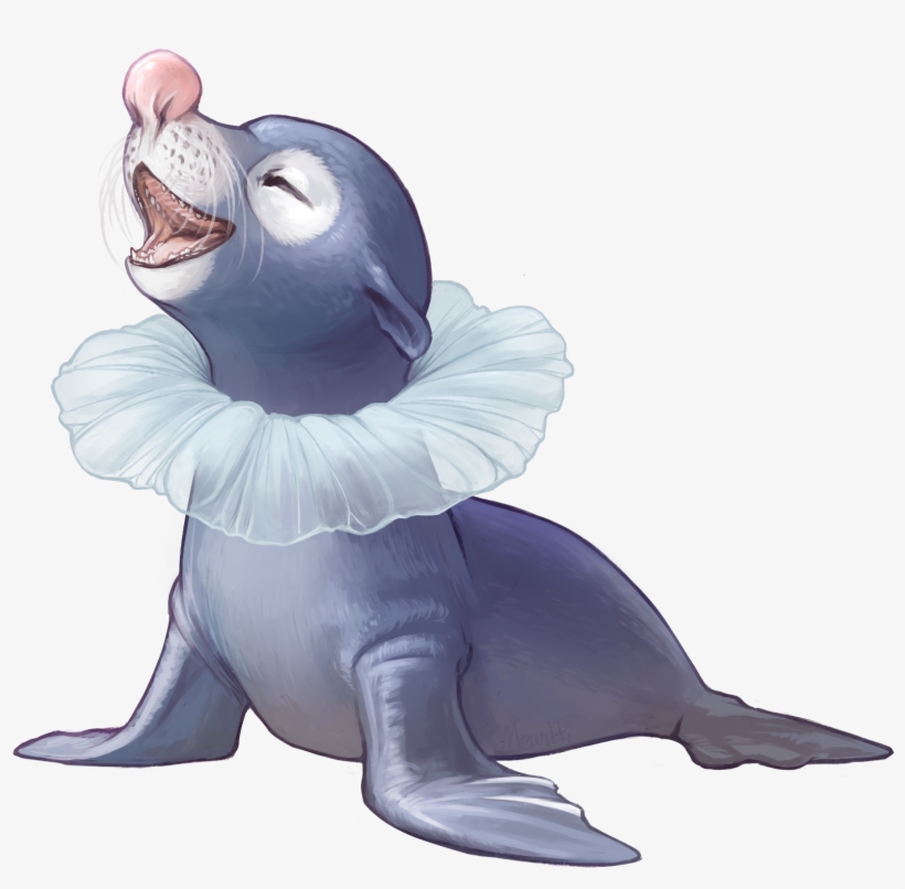 Resized To 51% Of Original - Popplio Seal, transparent png download