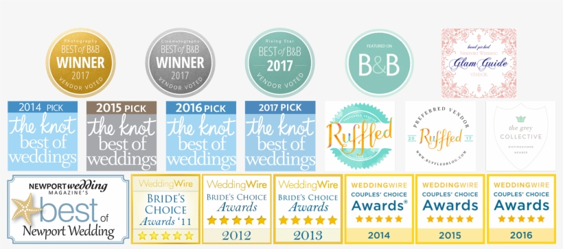 2017 January Badges Collage Knot Best Of Weddings 2010 Png Image Transparent Png Free Download On Seekpng - how to get the administrator badge on roblox 2019
