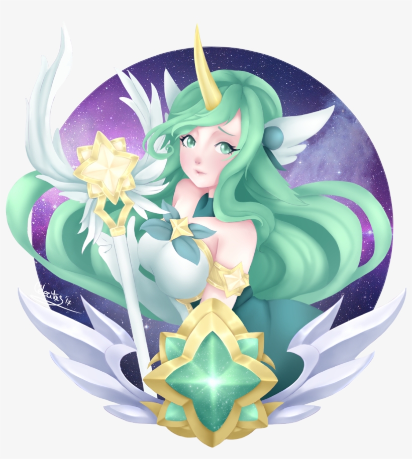 Star Guardian Soraka By Mceleritas Hd Wallpaper Background - Star Guardian Soraka Png, transparent png download