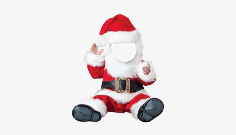 Photo Montage - Santa Baby Costume, transparent png download