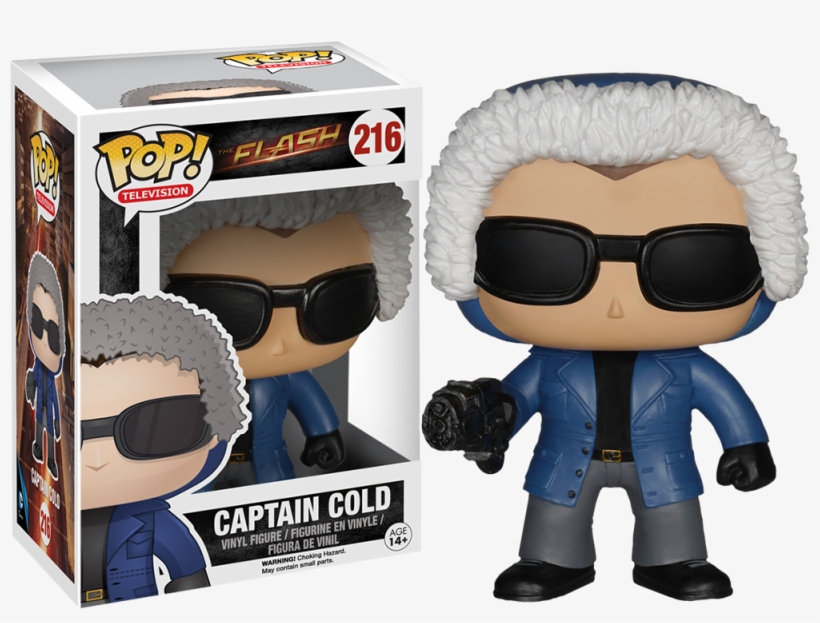 Flash Captain Cold Pop - Captain Cold Pop Figure, transparent png download