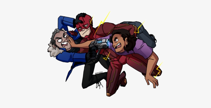 Coldflash Flash Captain Cold Slash Dc Cute - Leonard Snart Fan Art, transparent png download