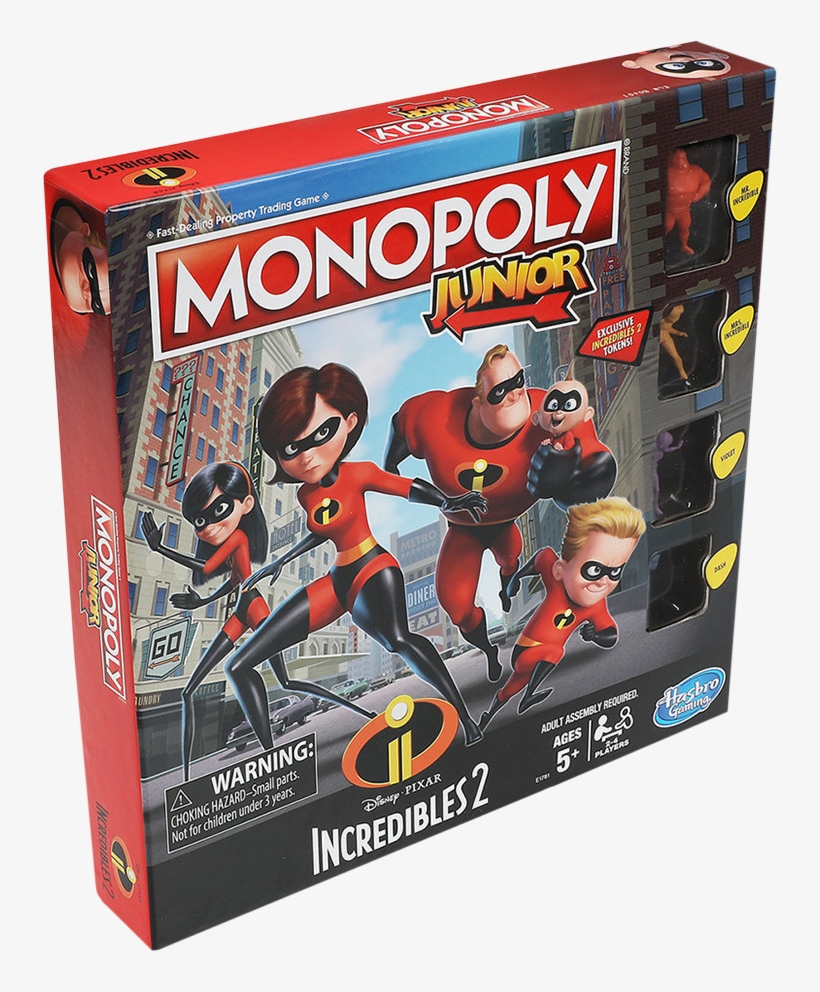 Monopoly - Incredibles 2 Monopoly, transparent png download