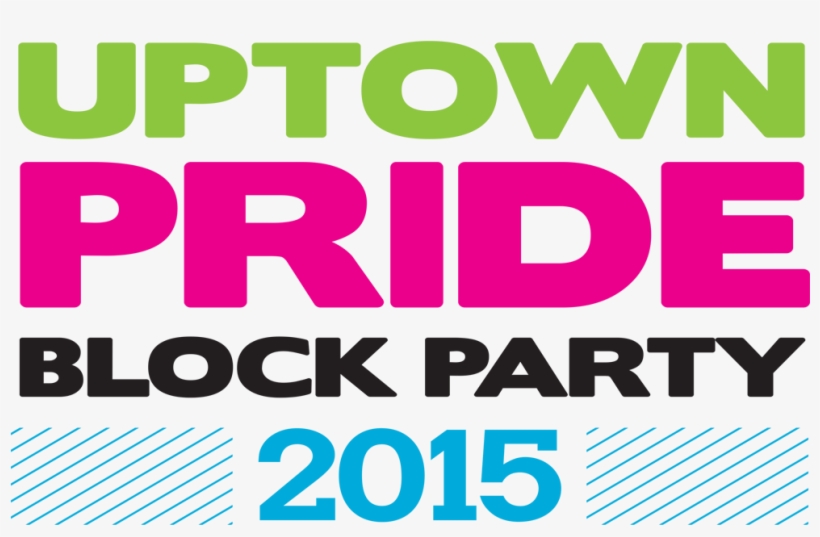 Uptown Pride Block Party - There's No Crying Hair Styling Rectangle Sticker, transparent png download