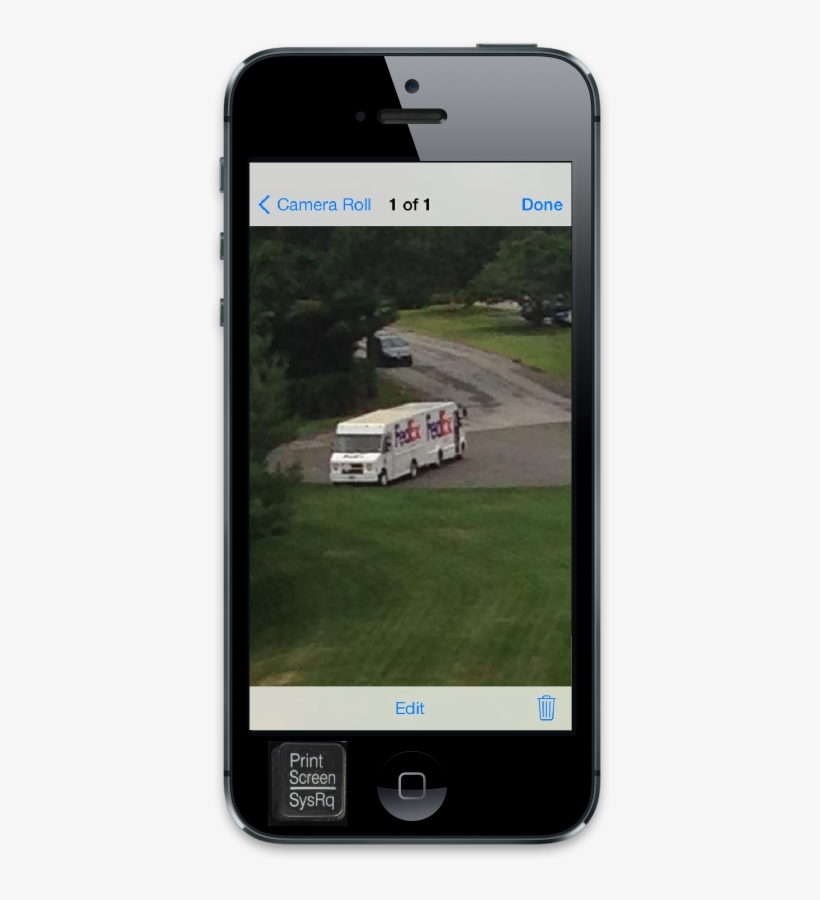 Free Fedex Truck Png - Personal Hotspot Iphone 7, transparent png download