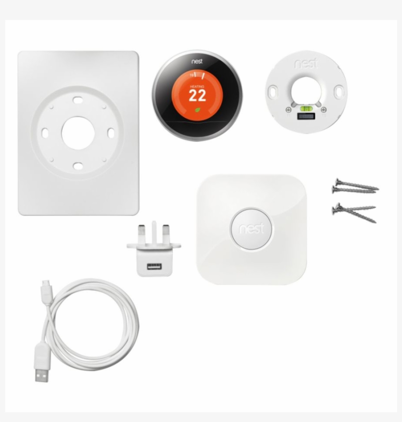 Nest Thermostat App Nest Thermostat Stand Nest Thermostat - Nest Learning Thermostat, transparent png download