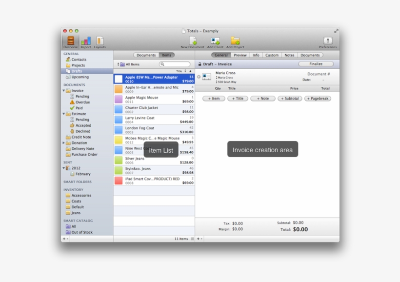 New Invoice View - Portable Network Graphics, transparent png download