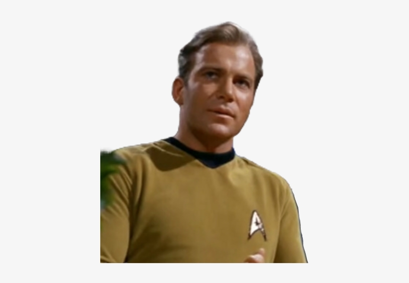 Jimkirk Captainkirk Startrek Startrektos Williamshatner - Star Trek, transparent png download
