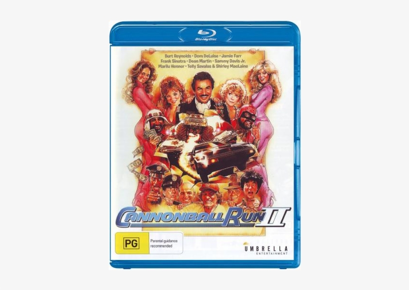 Cannonball Run Ii - Cannonball Run 2 Region 2 Compatible Dvd, transparent png download