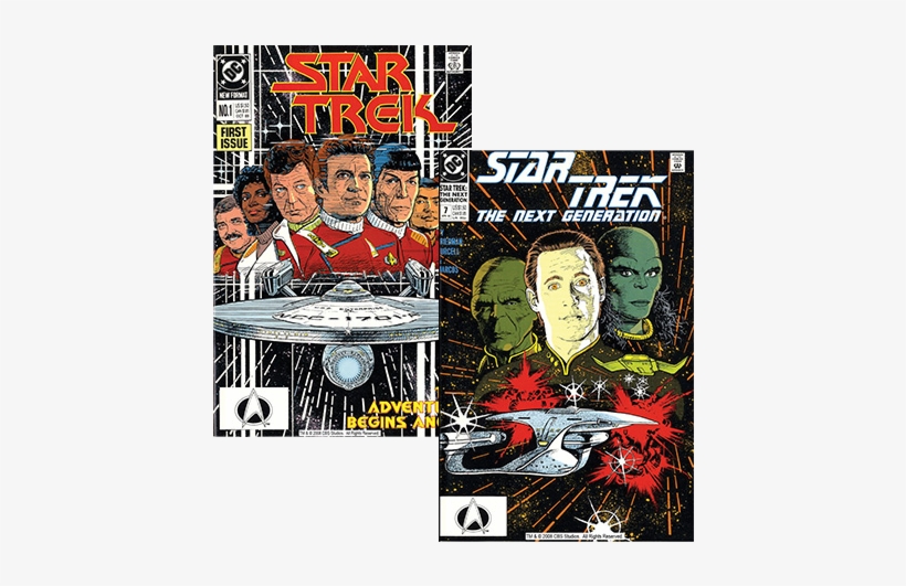 Following Star Trek - Star Trek Graphic Novels, transparent png download