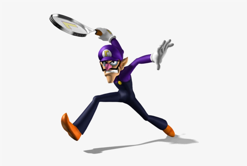 Just As Alfonzo Once Appeared To Give Toon Link The - Waluigi Smash, transparent png download